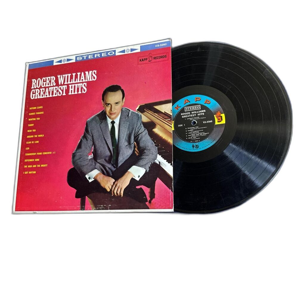 Roger Williams Greatest Hits vinyl record vinyl